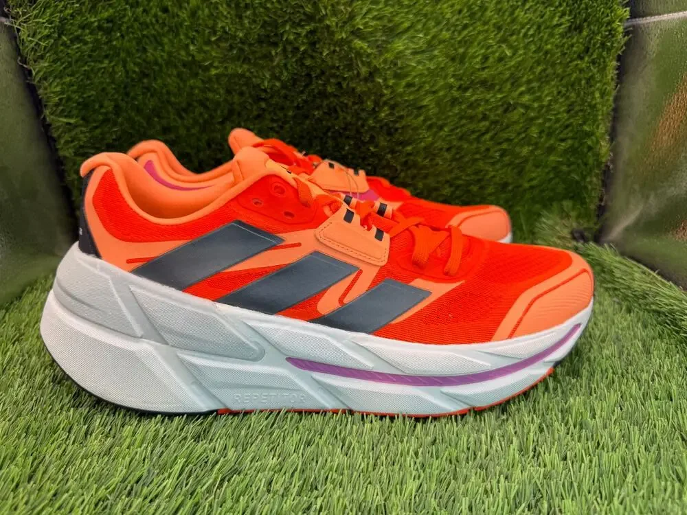 Adidas Adistar CS GY1698 Athletic Sneaker Men 11 Orange Mesh Gym Jogging Running